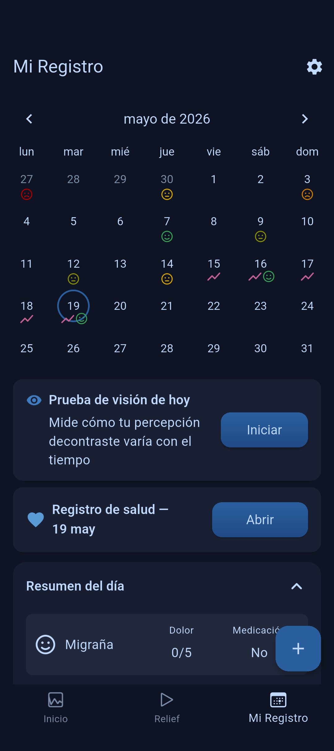 Relief Ahead app screenshot 2