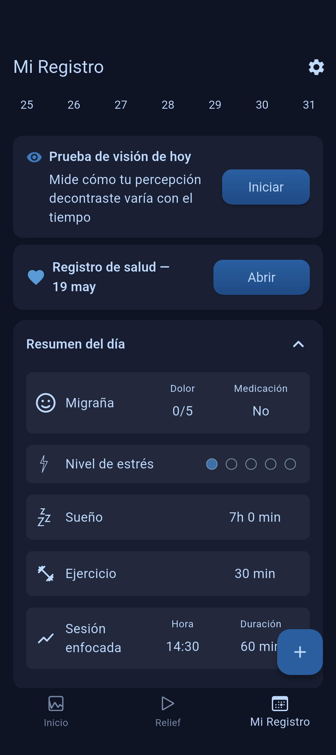 Relief Ahead app screenshot 3