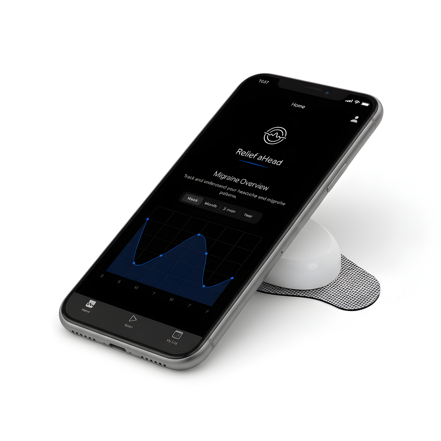 Relivia – Intelligent Nerve Stimulation for Migraines. Personalized. Preventive. Predictive.