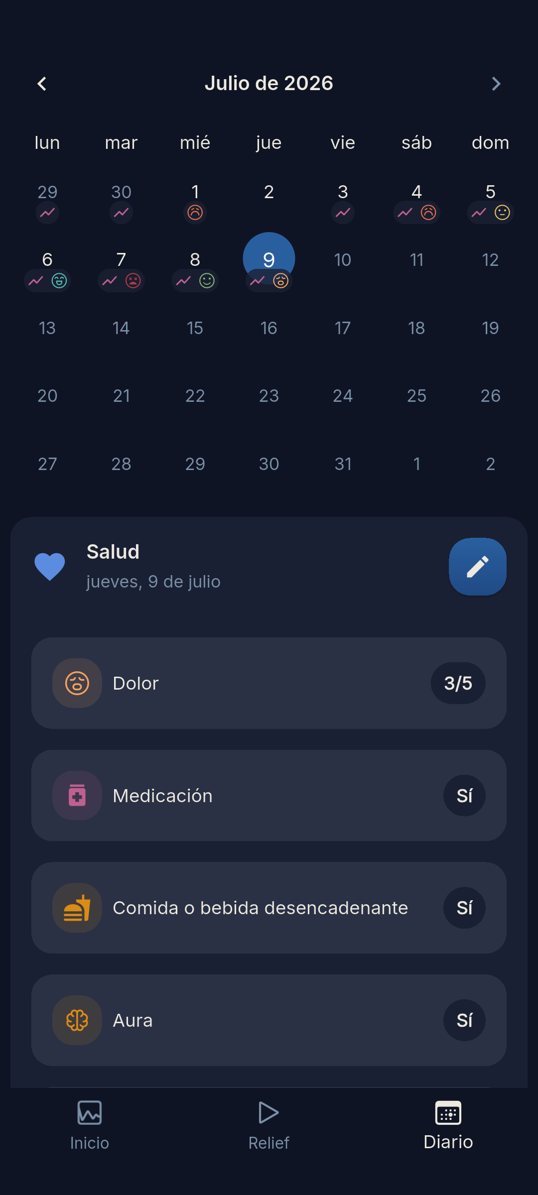 Relief Ahead app screenshot 3