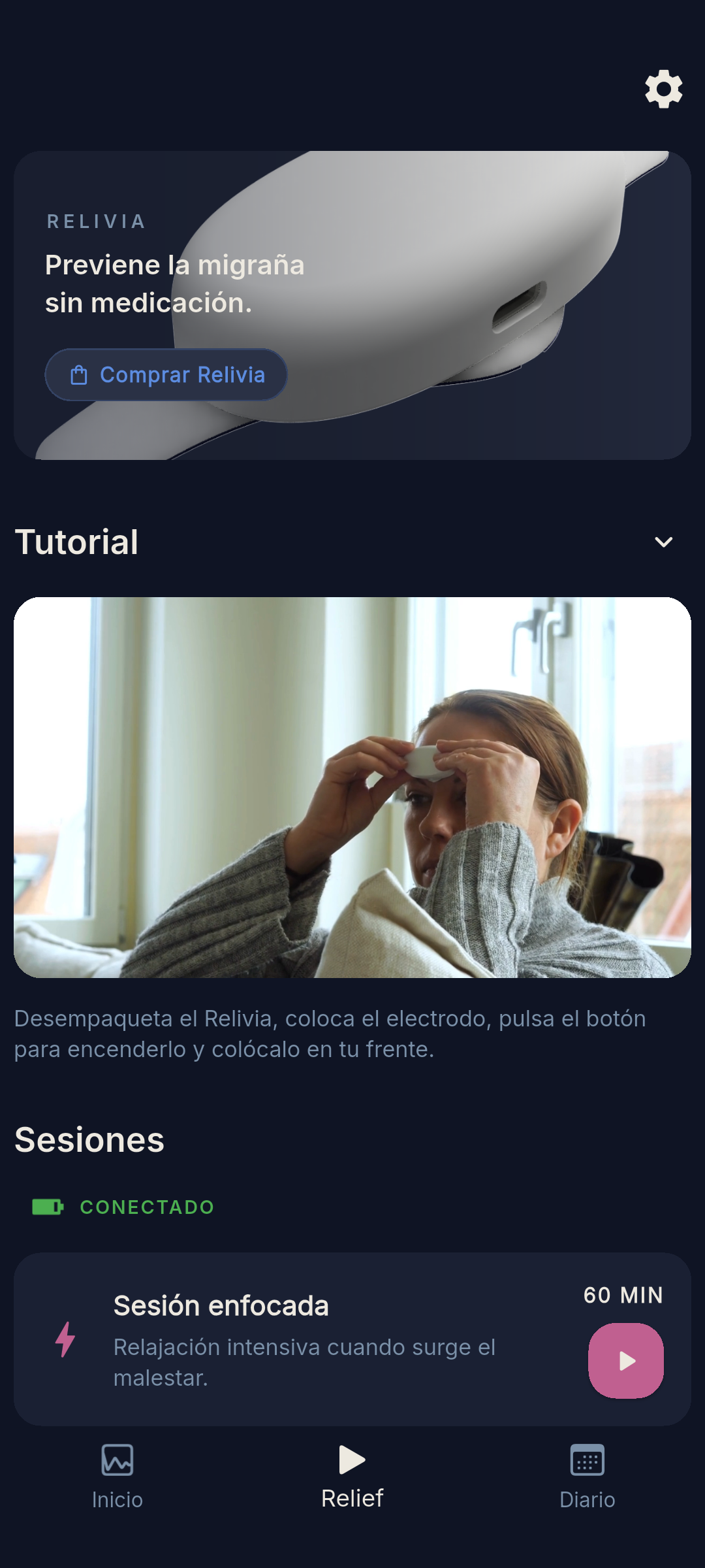 Relief Ahead app screenshot 2