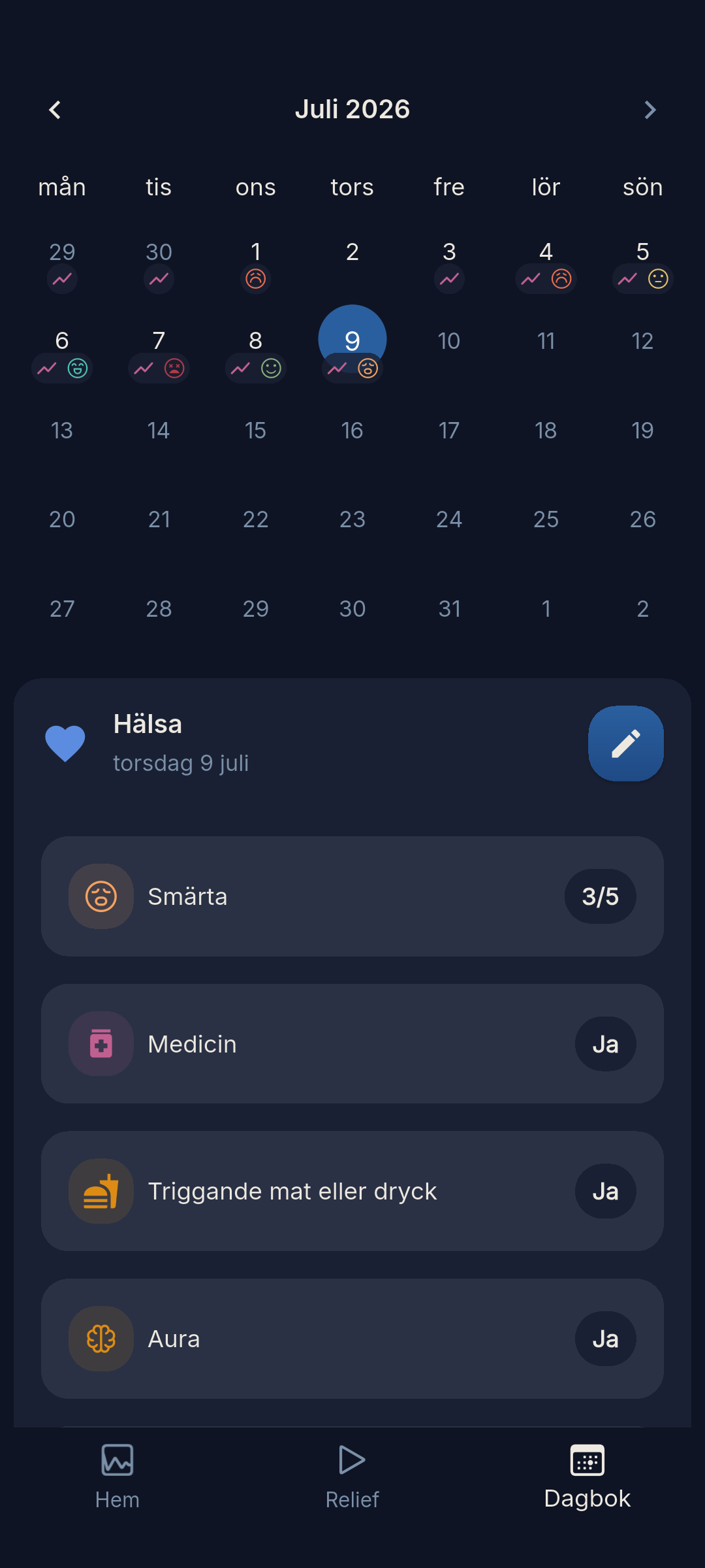 Relief Ahead app screenshot 3