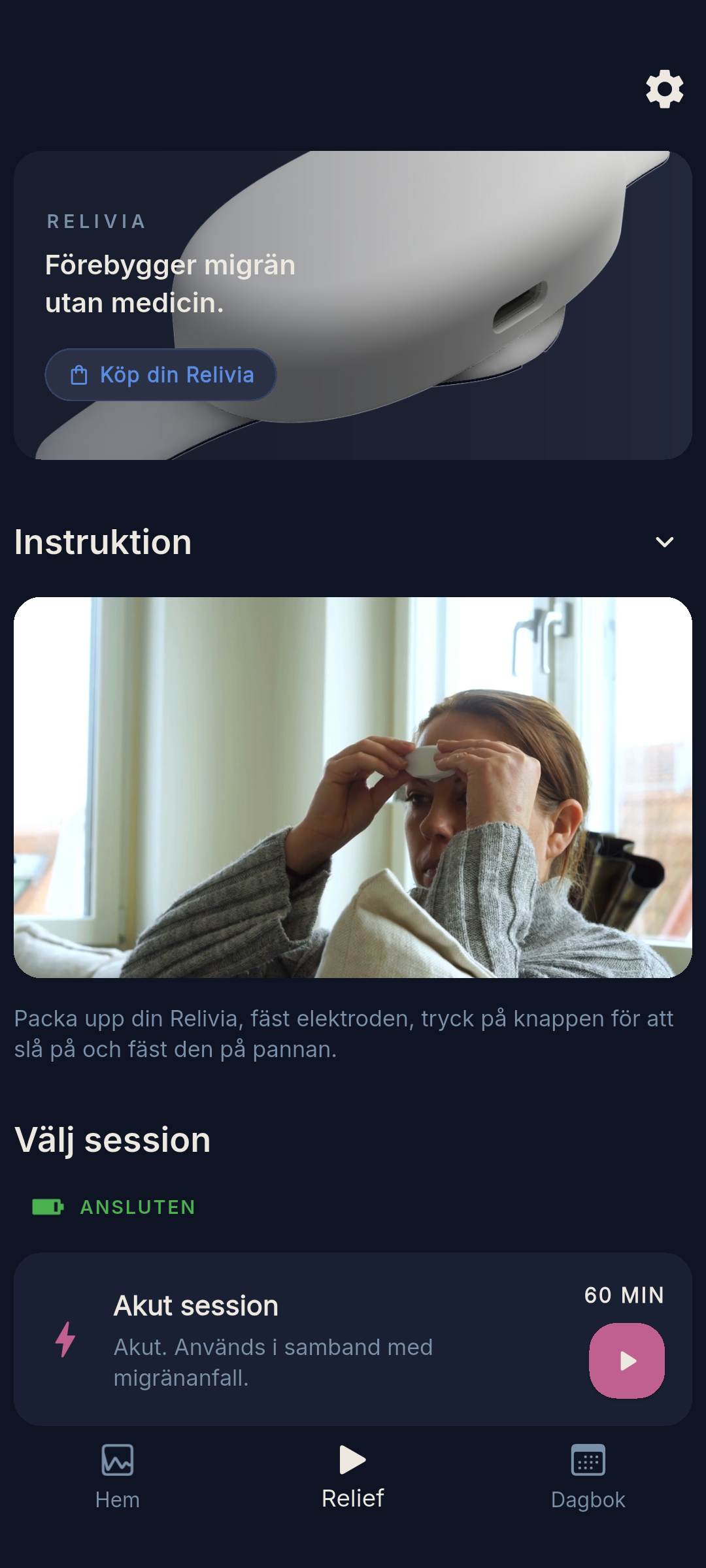 Relief Ahead app screenshot 2